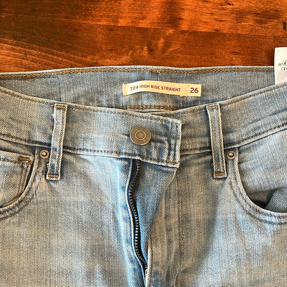 Levi’s High Rise Straight jeans size 26